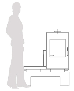 Poêle à buche Homing - fiche technique FIRESL